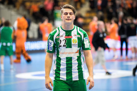Hammarbys Viktor Ahlstrand deppar