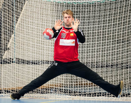 Hammarbys målvakt Robin Hallberg