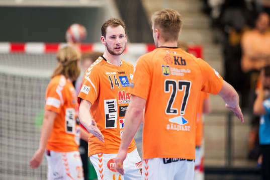 Kristianstads Viktor Hallén och Gunnar Steinn Jónsson