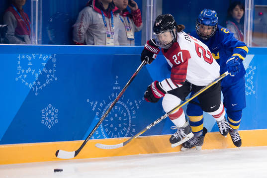 Shoko Ono of Japan and Hanna Olsson of Sweden in the