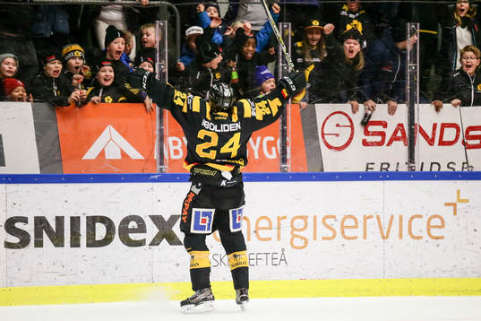 Skellefteås Andreas Wingerli   jublar