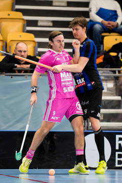 Helsingborgs Petri Hakonen och Faluns Alexander Galante
