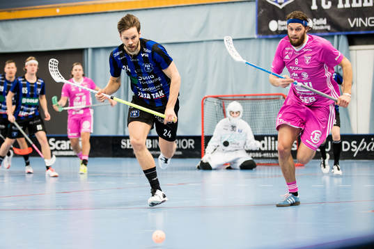 Helsingborgs Nicklas Lidholm och Faluns Jonas Adriansson