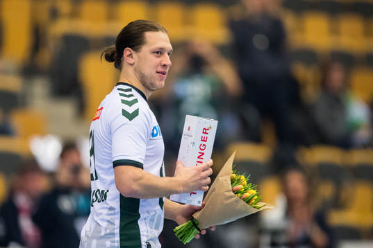 Füchse Berlins Mattias Zachrisson hyllas
