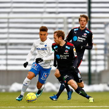 Norrköpings Jordan Larsson och Helsingborgs Anders Randrup