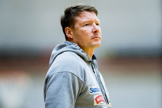 Johnny Jensen, head coach of Falk Horten