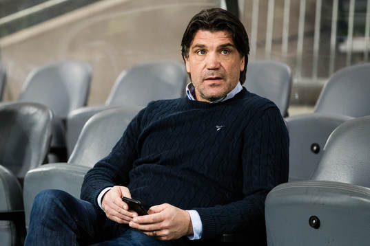 Djurgårdens sportchef Bo Andersson innan fotbollsmatchen i