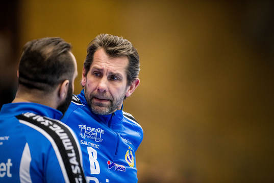 Redbergslids assisterande tränare Magnus Wislander