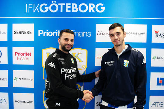 Tränare Poya Asbaghi och Giorgi Kharaishvili