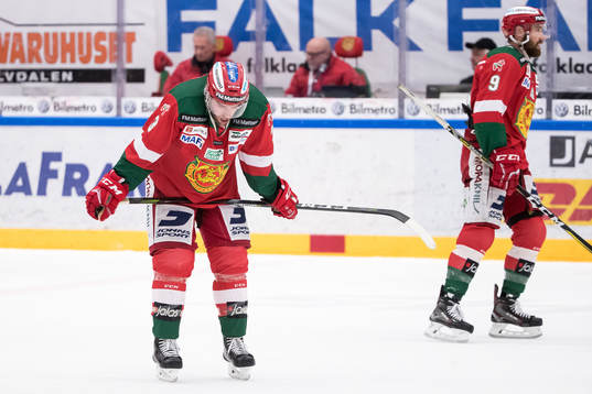Moras Brandon Gormley och Andrew Rowe deppar