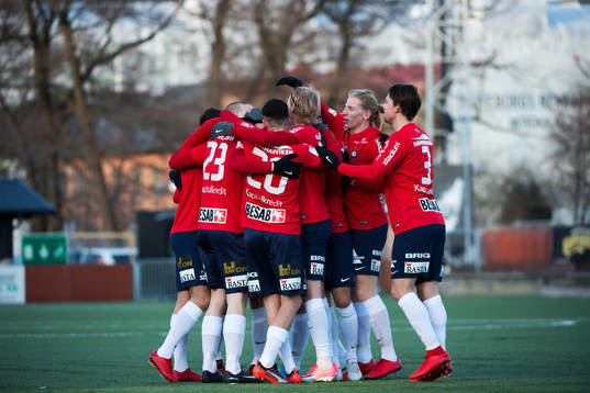 Örgrytes spelare jublar