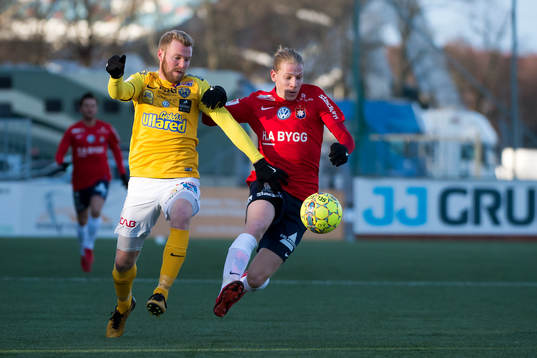 Falkenbergs Per Karlsson och Örgrytes Gustav Ludwigson