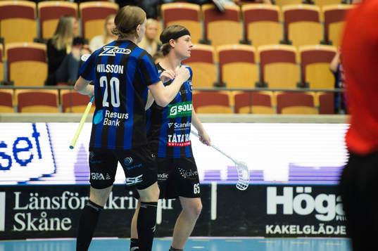 Helsingborgs Jonathan Nilsson och Joel von Reis jublar