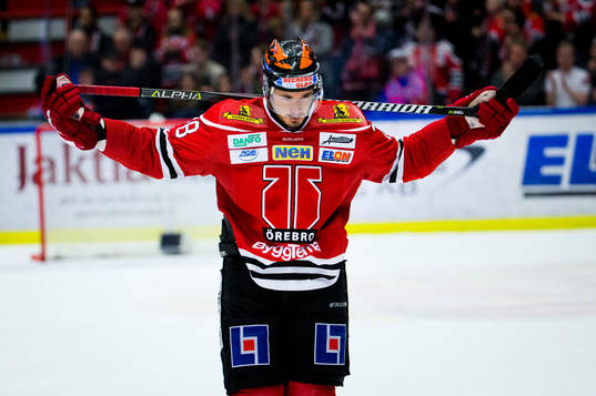 Örebros Victor Bartley deppar