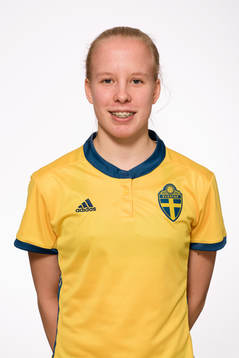 Linnea Strömberg i F16-landslaget