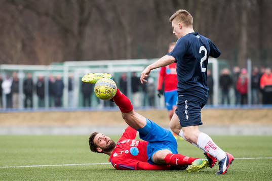 Helsingborgs Mikael Dahlberg ovh Tvååkers David S Persson