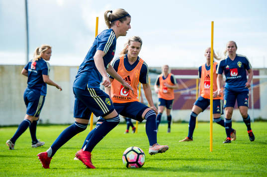Olivia Schough och Hanna Folkesson
