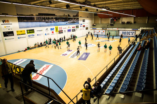 interiört i Karlskrona idrottshall