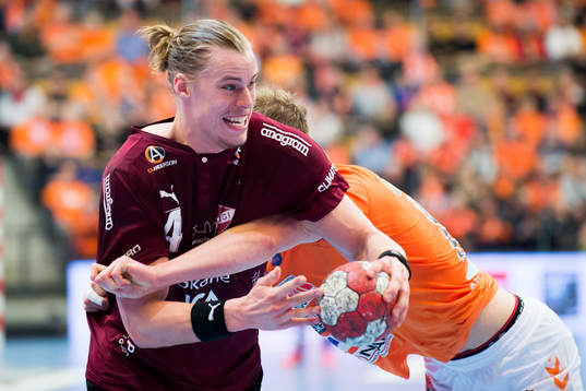 Kristianstads Olafur Gudmundsson och Lugis Hampus