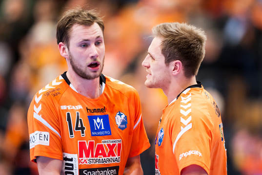 Kristianstads Albin Lagergren och Viktor Hallén