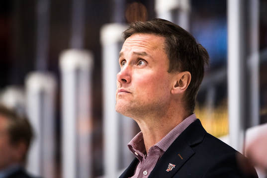 Frölundas tränare Roger Rönnberg