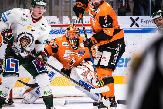 Karlskronas målvakt Johan Holmqvist