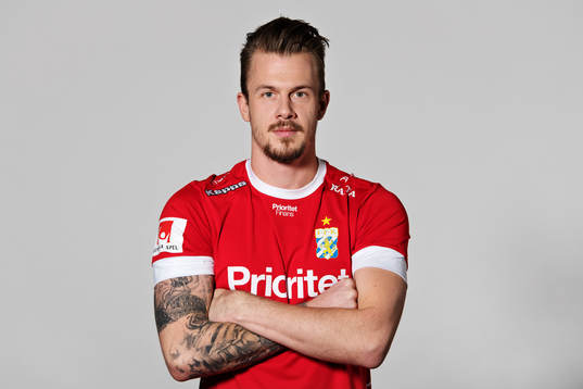 Målvakt Erik Dahlin