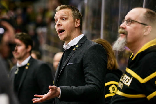 Skellefteås tränare Bert Robertsson