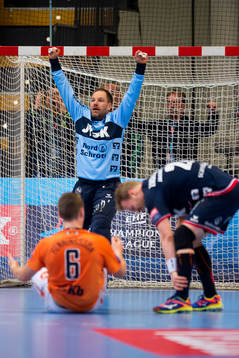 Flensburgs Mattias Andersson jublar