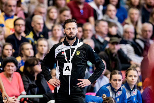 Sveriges förbundskapten Henrik Signell