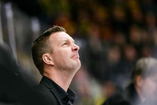 Färjestads tränare Johan Pennerborn
