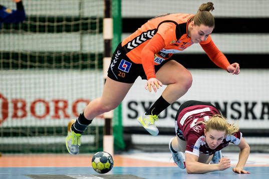 Kristianstads Martina Weisenbilderova och Lugis Sara