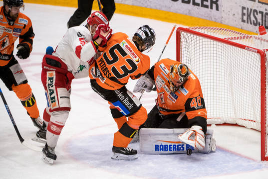 Karlskronas målvakt Johan Holmqvist
