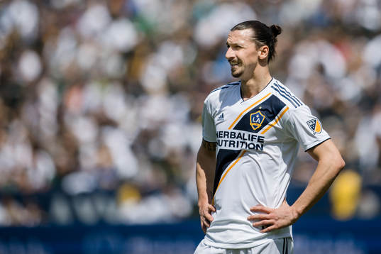 LA Galaxys Zlatan Ibrahimovic