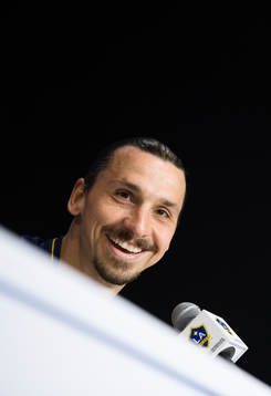LA Galaxys Zlatan Ibrahimovic
