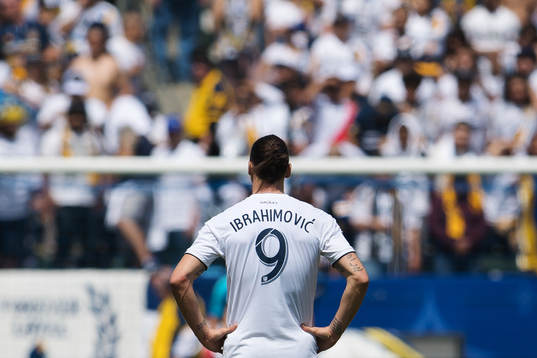 LA Galaxys Zlatan Ibrahimovic