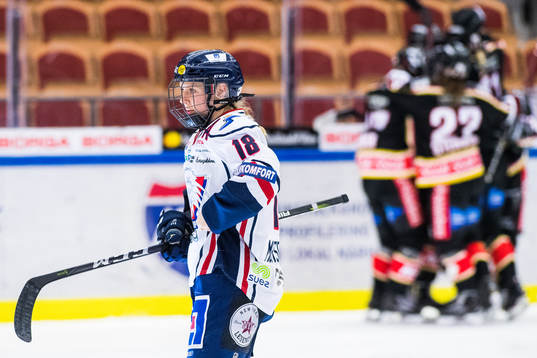 Linköpings Ingrid Morset deppar