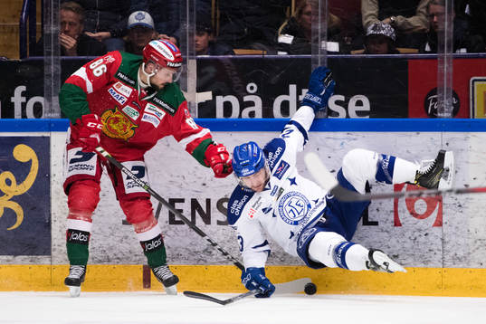 Moras Mathias Bromé och Leksands Alex Friesen