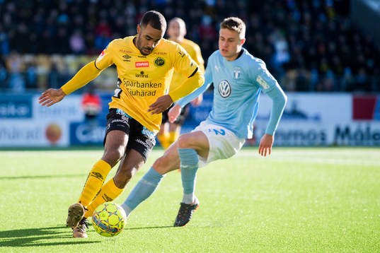 Elfsborgs Alex Dyer och Malmö FFs Mattias Svanberg