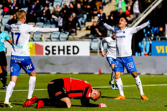 Norrköpings David Moberg Karlsson  jublar