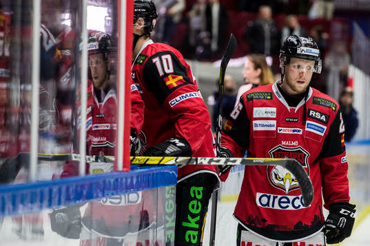 Malmö Redhawks Axel Wemmenborn  deppar