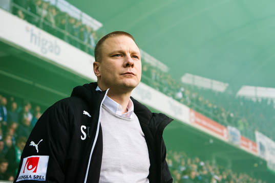 Hammarbys tränare Stefan Billborn
