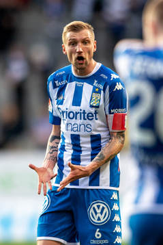 IFK Göteborgs Sebastian Eriksson och Victor Wernersson