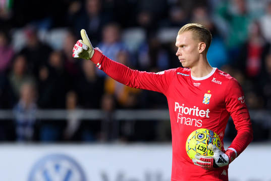 IFK Göteborgs målvakt Pontus Dahlberg