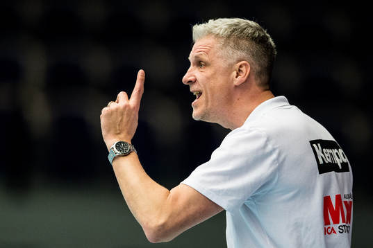Alingsås tränare Mikael Franzén