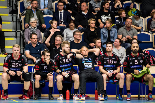 HK Malmös Mattias Kvick, Simon Nyberg, Hampus Nygren,
