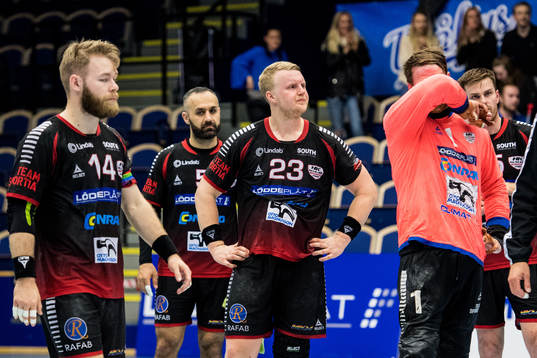 HK Malmös Hampus Nygren, Binai Aziz, Mattias Kvick och