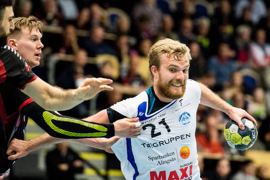 Alingsås Johan Nilsson och HK Malmös Adam Lönn