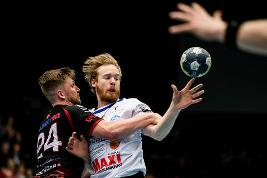 HK Malmös Linus Persson och Alingsås Magnus Persson
