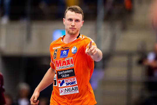 Kristianstads Philip Henningsson jublar